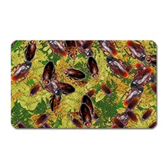 Cockroaches Magnet (rectangular) by SuperPatterns