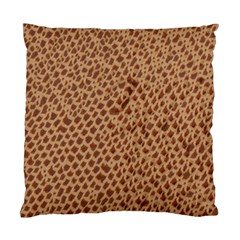 Giraffe Pattern Animal Print  Standard Cushion Case (one Side) by paulaoliveiradesign