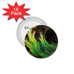 A Seaweed s Deepdream Of Faded Fractal Fall Colors 1 75  Buttons (10 Pack) by jayaprime