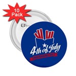 USA fries 4july 2.25  Button (10 pack) Front