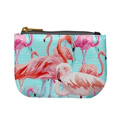 Flamingo Mini Coin Purse by PattyVilleDesigns