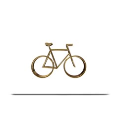 Elegant Gold Look Bicycle Cycling  Plate Mats by yoursparklingshop