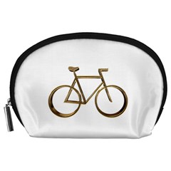 Elegant Gold Look Bicycle Cycling  Accessory Pouches (large)  by yoursparklingshop