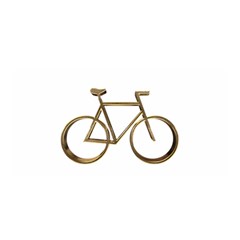 Elegant Gold Look Bicycle Cycling  Satin Wrap by yoursparklingshop