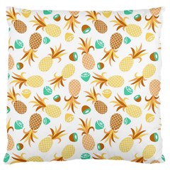 Seamless Summer Fruits Pattern Large Cushion Case (one Side) by TastefulDesigns
