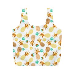 Seamless Summer Fruits Pattern Full Print Recycle Bags (m)  by TastefulDesigns