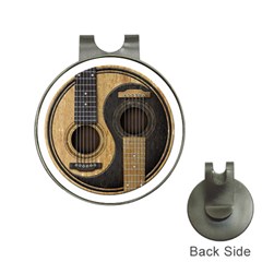 Old And Worn Acoustic Guitars Yin Yang Hat Clips With Golf Markers