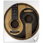 Old And Worn Acoustic Guitars Yin Yang Canvas 20  x 24   19.57 x23.15  Canvas - 1