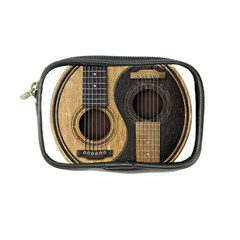 Old And Worn Acoustic Guitars Yin Yang Coin Purse by JeffBartels