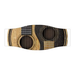 Old And Worn Acoustic Guitars Yin Yang Stretchable Headband