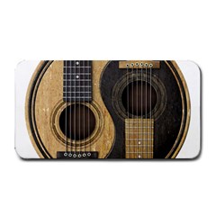 Old And Worn Acoustic Guitars Yin Yang Medium Bar Mats