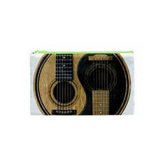 Old And Worn Acoustic Guitars Yin Yang Cosmetic Bag (xs)