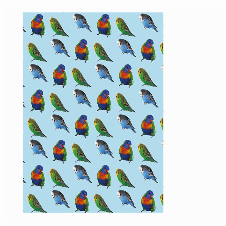 Blue Birds Parrot Pattern Large Garden Flag (Two Sides)