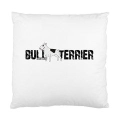 Bull Terrier  Standard Cushion Case (one Side) by Valentinaart