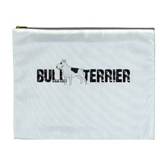 Bull Terrier  Cosmetic Bag (xl) by Valentinaart