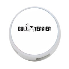 Bull Terrier  4-port Usb Hub (one Side) by Valentinaart