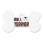 Bull terrier  Dog Tag Bone (One Side) Front