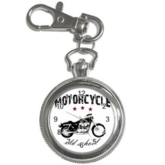 Motorcycle Old School Key Chain Watches by Valentinaart