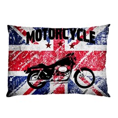 Motorcycle Old School Pillow Case by Valentinaart