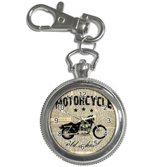 Motorcycle Old School Key Chain Watches by Valentinaart