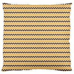 Colored Zig Zag Standard Flano Cushion Case (one Side) by Colorfulart23