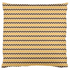 Colored Zig Zag Large Cushion Case (two Sides) by Colorfulart23