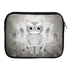 Wonderful Owl, Mandala Design Apple Ipad 2/3/4 Zipper Cases by FantasyWorld7