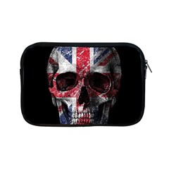 Uk Flag Skull Apple Ipad Mini Zipper Cases by Valentinaart