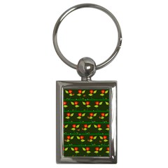 Plants And Flowers Key Chains (rectangle)  by linceazul