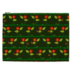 Plants And Flowers Cosmetic Bag (xxl)  by linceazul