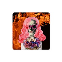 Bride From Hell Square Magnet by Valentinaart