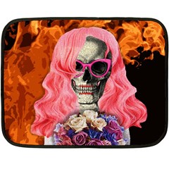 Bride From Hell Double Sided Fleece Blanket (mini)  by Valentinaart