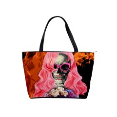 Bride From Hell Shoulder Handbags by Valentinaart