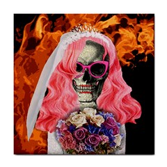 Bride From Hell Tile Coasters by Valentinaart