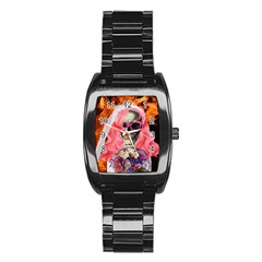 Bride From Hell Stainless Steel Barrel Watch by Valentinaart