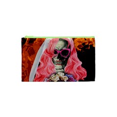 Bride From Hell Cosmetic Bag (xs) by Valentinaart