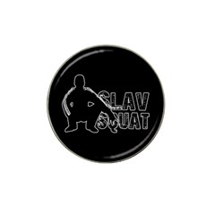 Slav Squat Hat Clip Ball Marker by Valentinaart