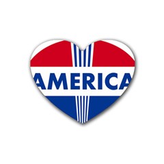 America 1769750 1280 Heart Coaster (4 Pack) 