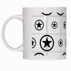 Army Stars White Mugs