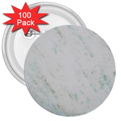 Greenish Marble Texture Pattern 3  Buttons (100 pack) 