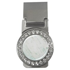 Greenish Marble Texture Pattern Money Clips (CZ) 