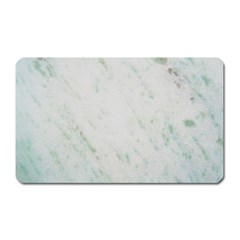 Greenish Marble Texture Pattern Magnet (rectangular) by paulaoliveiradesign