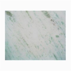 Greenish Marble Texture Pattern Small Glasses Cloth