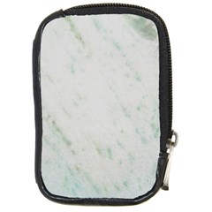 Greenish Marble Texture Pattern Compact Camera Cases