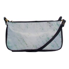 Greenish Marble Texture Pattern Shoulder Clutch Bags