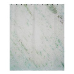 Greenish Marble Texture Pattern Shower Curtain 60  x 72  (Medium) 