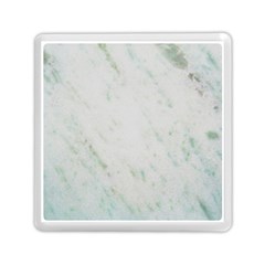 Greenish Marble Texture Pattern Memory Card Reader (Square) 