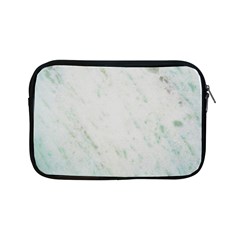 Greenish Marble Texture Pattern Apple Ipad Mini Zipper Cases by paulaoliveiradesign