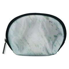 Greenish Marble Texture Pattern Accessory Pouches (Medium) 