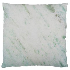 Greenish Marble Texture Pattern Standard Flano Cushion Case (One Side)